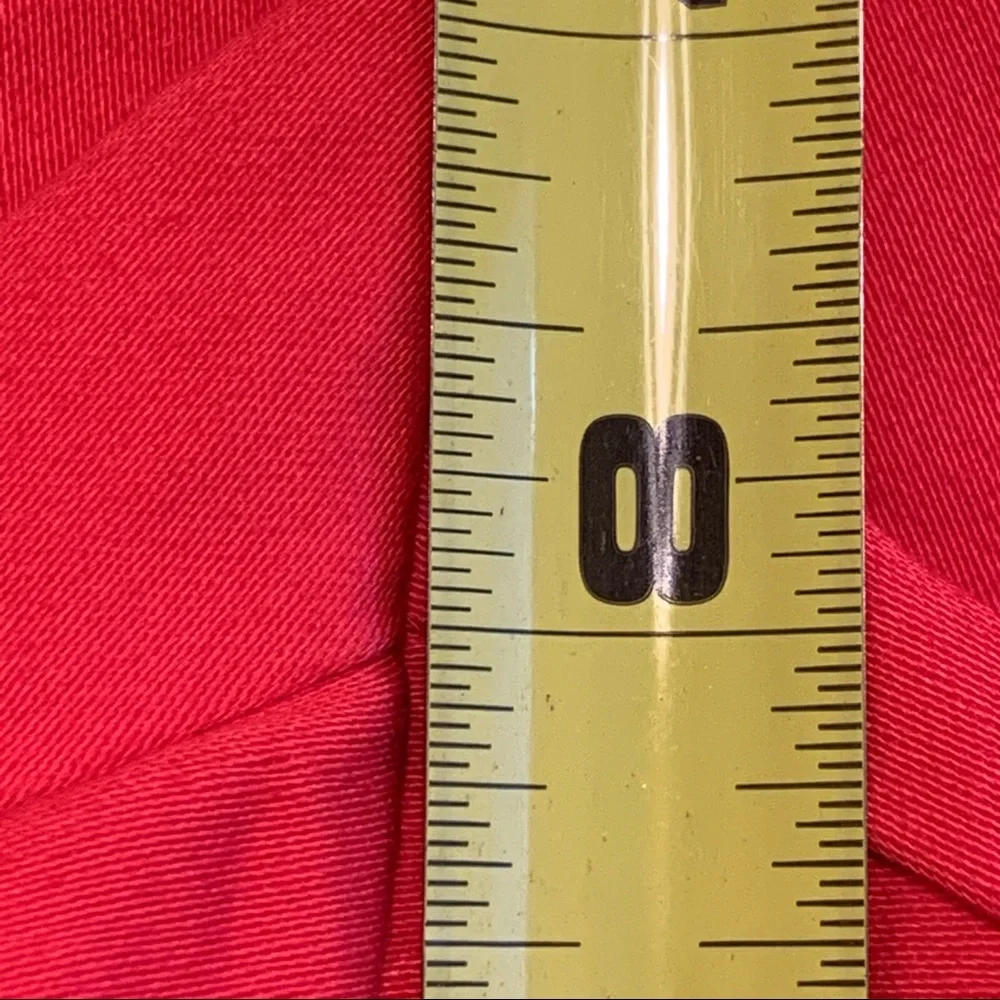 NWT Mossimo Red Stretch Bermuda Walking Shorts 6 - Picture 5 of 14